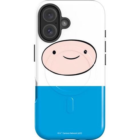 Adult Swim Adventure Time Finn Mertens iPhone 16 Plus Magsafe Impact Case